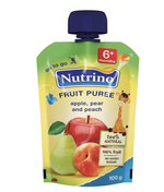 Пюре Nutrino из яблок, груш и персиков (6+ мес) 100 г