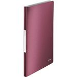 Папка для документов Leitz 39580028 Mapa cu folii Style A4, 20 folii, granat