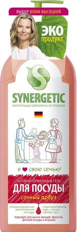 Средство для мытья посуды Synergetic Арбуз 1Л