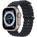 Смарт часы Apple Watch Ultra GPS/Cellular Titanium 49mm Midnight Ocean MQFK3