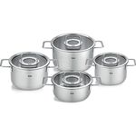 {'ro': 'Set veselă Fissler 86115040000/08 Pure, 4 buc', 'ru': 'Набор посуды Fissler 86115040000/08 Pure, 4 buc'}