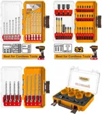 Set de tubulare, bite, duze INGCO COS26068 (51843)