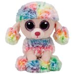 Jucărie de pluș TY TY37223 POOFIE multicolor poodle 15 cm