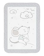 Комплект подушек и одеял Kikka Boo 31103020129 Plapuma super moale Joyful Mice, 80x110 cm