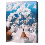 Картина по номерам BrushMe BS31955 40x50cm (în cutie) Pe vârful lumii