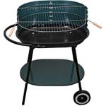Мангал Activa Mastercook AM19321 Round Grill 62x42cm, pe carbuni