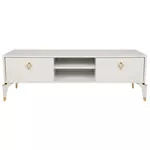 Тумба напольная для TV Trendy Posh Alb, 143x47x40cm (GTR000228)