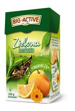 Чай зеленый Big Active with Orange, 100 гр