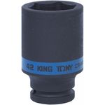 Set de tubulare, bite, duze King Tony 643542M Cap tubular de impact adânc 3/4