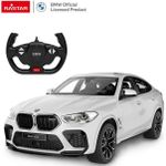 Jucărie cu telecomandă Rastar 99200 1:14 BMW X6 M, alba, 61350