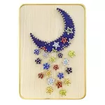 Set de creație miscellaneous DHACE28037 Set String Art 21x30 Luna si stele