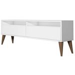 Тумба напольная для TV Trendy Cel mai bun 2, Alb