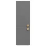 Шкаф-пенал Mashtab 12644 Diplomat suspendat 400x1200mm Antracit-Moka