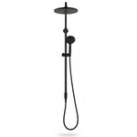 Panou de duș Sandy 40446 cu 2 functii, negru