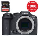 Canon R7 Body + CASHBACK 1900 lei + Sandisk SDXC 64Gb 200Mb/s
