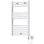 Uscător de prosoape Radiva Haiti 400x800 mm Flat (alb)