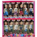 Кукла Essa FQ110K1 Mini-păpușă băiat sau fată, 13 cm, în asortiment