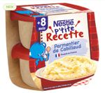 Nestle пюре картофельное пюре-треска, 2х200гр, (8+)
