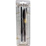 Instrumente de scris Pyramid International SR72540 Harry Potter (Wand Quidditch Broom) Pen&Pencil Set