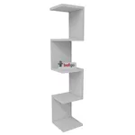 Офисный стеллаж Bofigo Зигзаг, 23x23x111 см, Белый (15-12-01)
