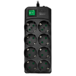 Surge Protector    8 Sockets,  3.0m, Sven 