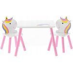 Set de mobilier pentru copii Chomik Lily Pony (White/Pink)