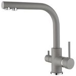 Bateria bucătărie Helika-AquaSanita 2663L-221 AKVADUO LONG Light grey