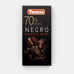 Шоколад темный 70% без глютена Torras 80г