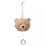 Jucărie cu pandantiv Jollein 043-001-67005 Teddy Biscuit (muzicala)