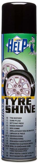 Produs de îngrijire auto Super Help 7400 Очиститель шин пенный 400 мл