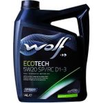 Ulei Wolf 5W20 ECOTECH D1-3 5L