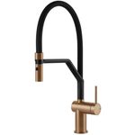 Bateria bucătărie Gessi 60429-726 Inedito Warn Bronze Brushed PVD