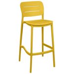 Барный стул Deco Helix Yellow