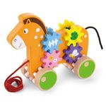 Игрушка Viga 50976 Pull Along Horse with Gears