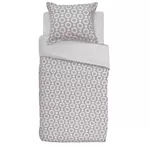 Lenjerie de pat Moooi 239576 Umbrella Squid 140x200/220 Silver