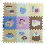 Covoraș de joacă Essa HK010 Covoraș-puzzle educativ Desert, 9elem