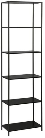 Офисный стеллаж Deco Cona 6 nivele (50x30x180H) Oak/Black