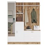 Mobilă pentru antreu Trendy DD5-AW, 140x181x36cm (GTR001393)