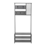 Mobilă pentru antreu Trendy Nomad Portmanto Antracit, 78x182x30cm (GTR001334)