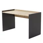 Masă de birou Smartex (10808) Tab 140cm Negru+Stejar inchis