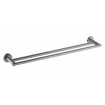 Accesoriu pentru WC Frap F30109 INOX portprosop dublu