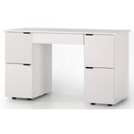 Офисный стол Fabrik Home Mateo, стол письменный 1400x820x600 Белый ясень