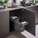 Feronerie pentru mobilă Hailo 755226-72 EINBAUEIMER 30DT 21L ( 72 oriongrau ) WESCO