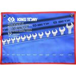 Cheie fixă King Tony 1112MRN ключи рожковые 6-32мм 12 пр. (Tetoron)