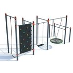 Teren de joacă PlayPark Workout KIDS C-300