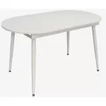Стол Evelin di Costacurta DT-533R Wh, 135(175)x80x76см, Каркас/Опоры: Металл Белый (раздвижной), белый мат
