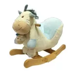 Детское кресло-качалка Time Leader JR2565 Pony with puppet, blue