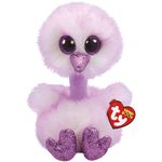 Jucărie de pluș TY TY36302 KENYA lavender ostrich 42 cm
