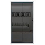 Шкаф Bayro Parma Gaphite 1200x2250x600 белый, купе
