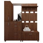 Мебель для прихожей Fabrik Home Mirella 1800 орех каменный